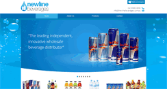 Desktop Screenshot of newlinebeverages.com.au